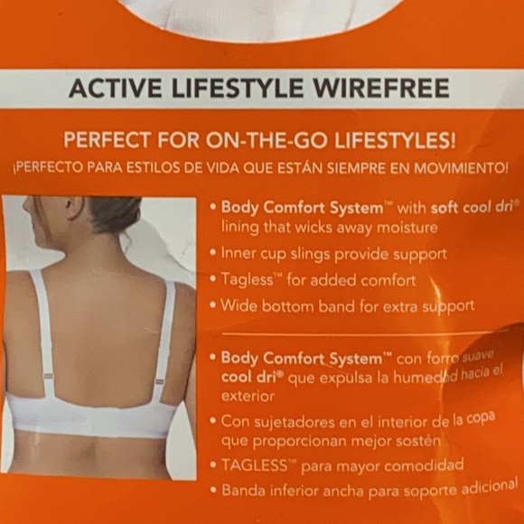 New Just my size 2pack white bras 44D - Picture 5 of 8